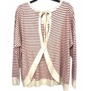 NWOT cotton cut out back top 3X